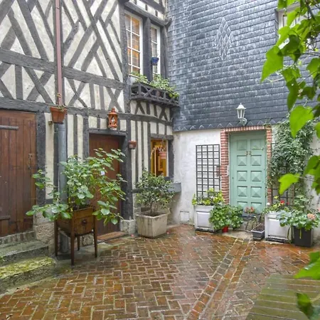 34 Notre Dame - Pretty Triplex House In Honfleur-near The Old Port Semesterbostad Honfleur