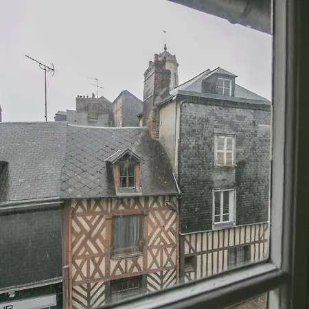 Semesterbostad 34 Notre Dame - Pretty Triplex House In Honfleur-near The Old Port *
