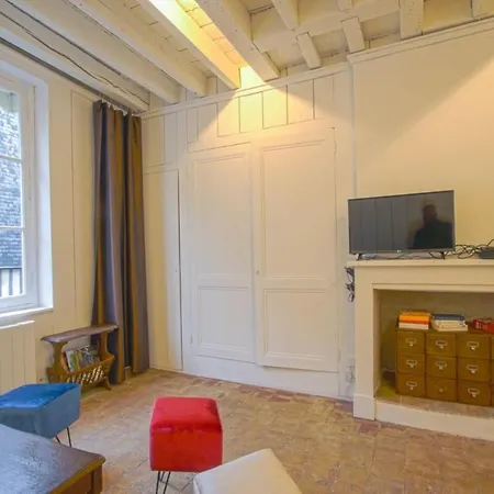 34 Notre Dame - Pretty Triplex House In Honfleur-near The Old Port أونفلور